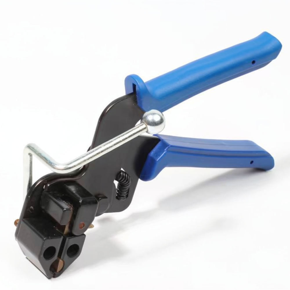 Industrial Tools - เครื่องมือรัดสายรัดสแตนเลสสำหรับงานอุตสาหกรรม สำหรับคีมรัดสายรัดโลหะ CNKO แบบปรับแรงดึงด้วยมือ อุปกรณ์รัดสายรัด