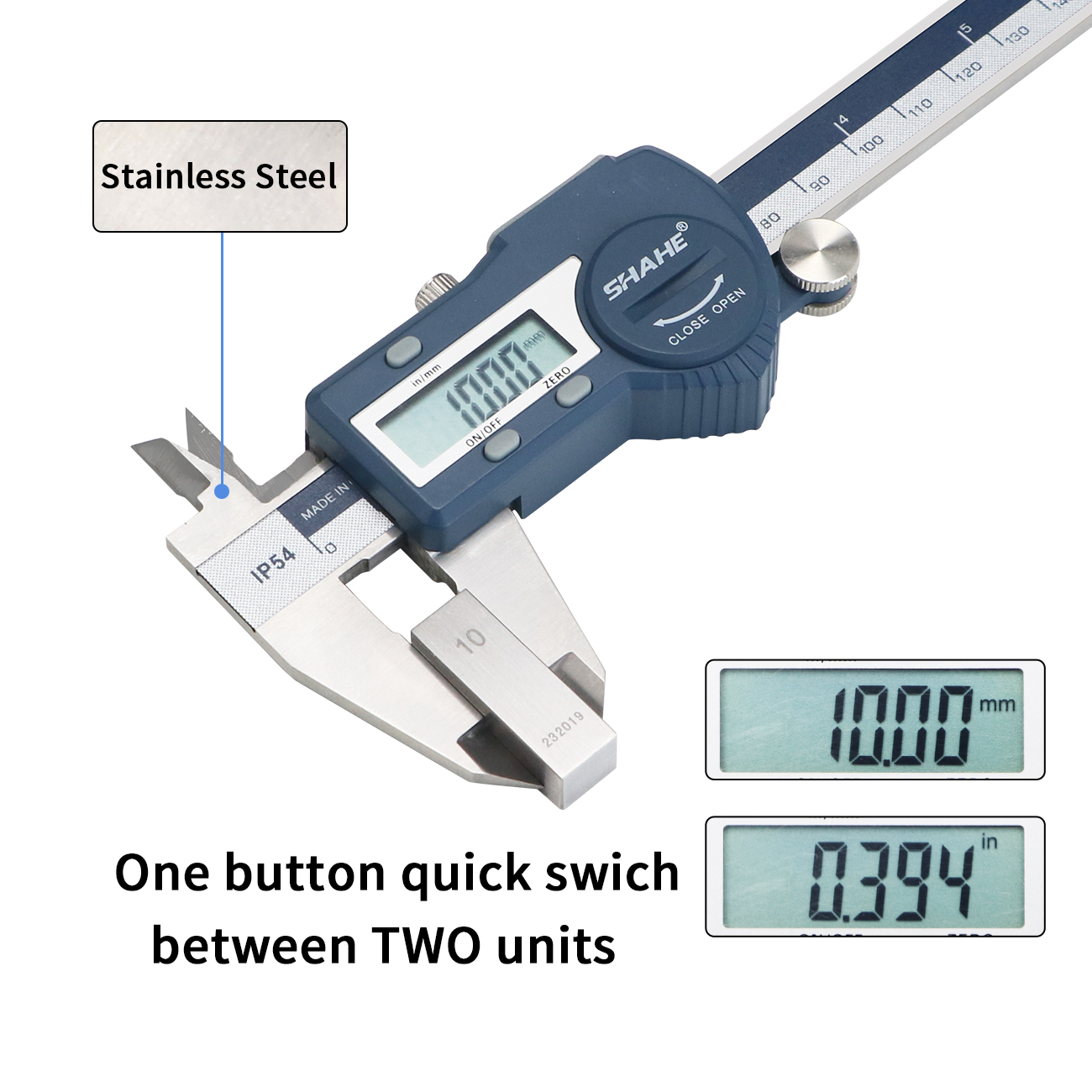 คาลิปเปอร์ดิจิตอลสแตนเลสแข็งแร - Digital Caliper 150Mm Stainless Steel บทวิจารณ์และราคา