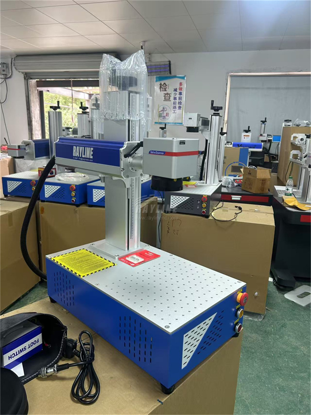 เครื่องเลเซอร์ไฟเบอร์แบบพกพา 3 - Fiber Laser Marking Machine 30W บทวิจารณ์และราคา
