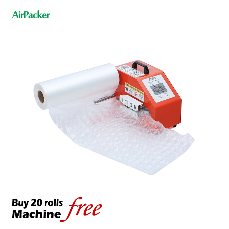 เครื่องทำถุงลมกันกระแทกแบบมินิ - Air Bubble Wrap Roll Packaging บทวิจารณ์และราคา