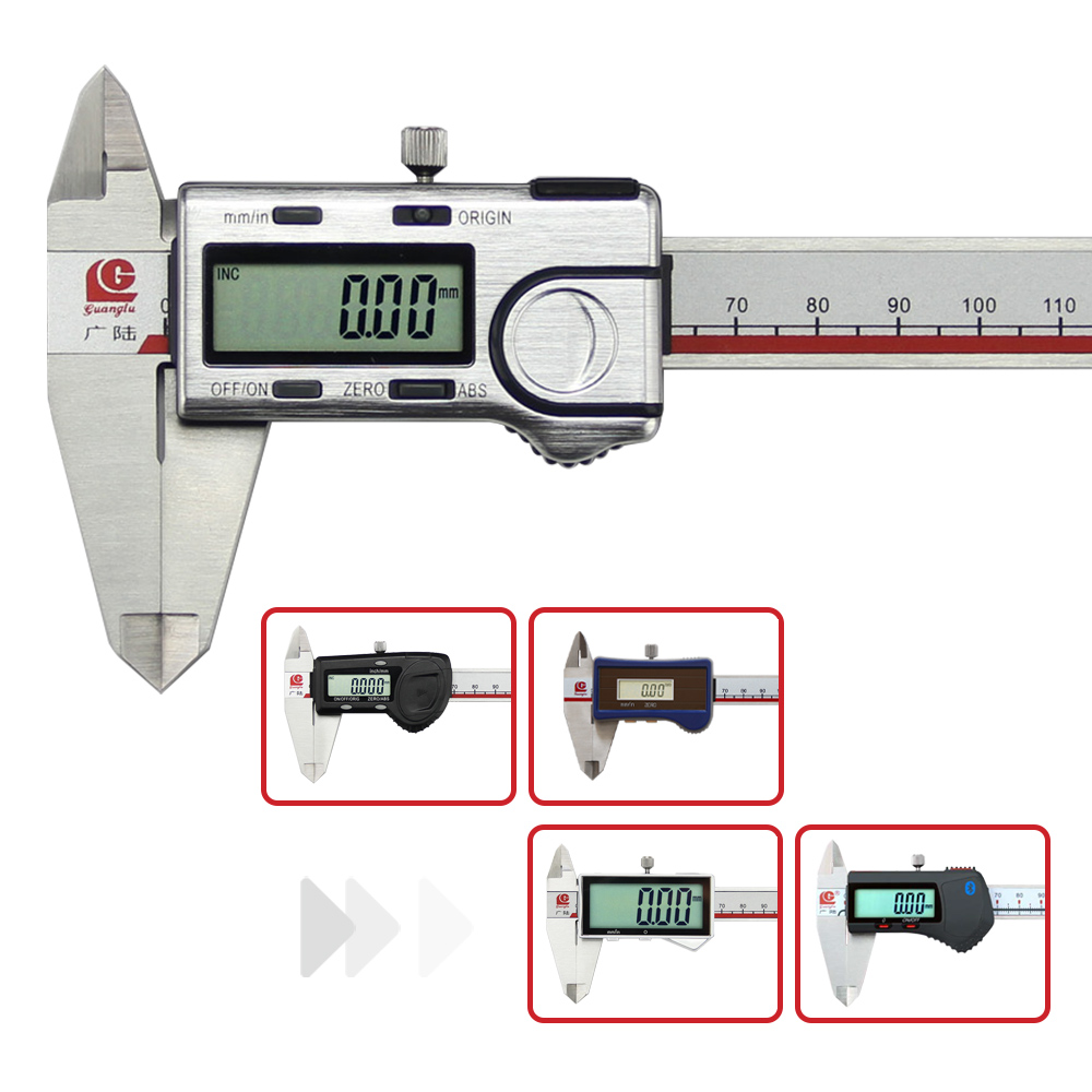 เครื่องวัดระยะดิจิทัล Guanglu  - Digital Caliper 150Mm Stainless Steel บทวิจารณ์และราคา