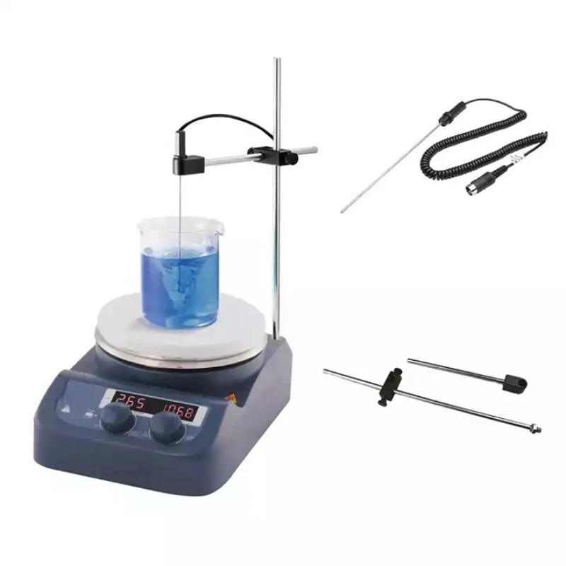 เครื่องกวนสารแม่เหล็กแบบให้ควา - Lab Magnetic Stirrer Hot Plate บทวิจารณ์และราคา
