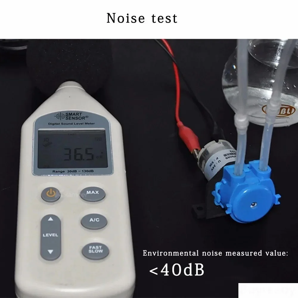 DC 12V 24V Dosing Pump ปั๊ม Pe - Mini Peristaltic Pump 12V บทวิจารณ์และราคา