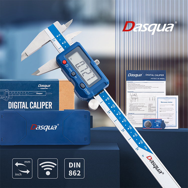 เวอร์เนียคาลิปเปอร์ดิจิตอลอิเล - Digital Caliper 150Mm Stainless Steel บทวิจารณ์และราคา