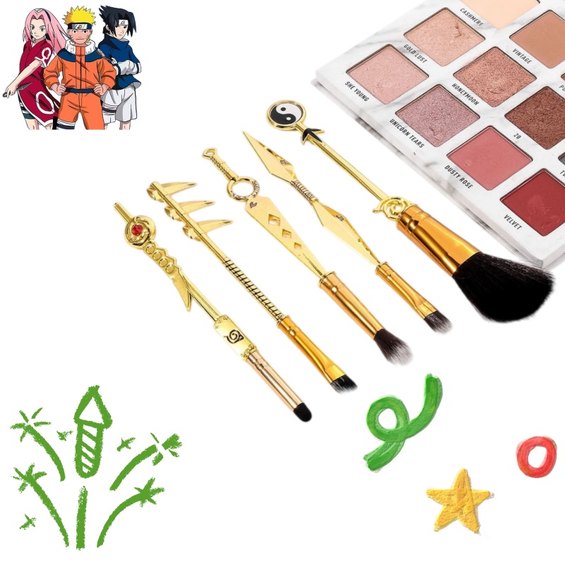 ชุดแปรงแต่งหน้าอนิเมะนารูโตะ 5 - Industrial Tools บทวิจารณ์และราคา